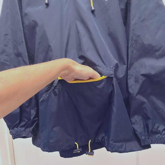 Disneyland-Hong Kong Micky Mouse Rain Jacket-Unisex-Pull Over Hooded-Size Large - Picture 6 of 16